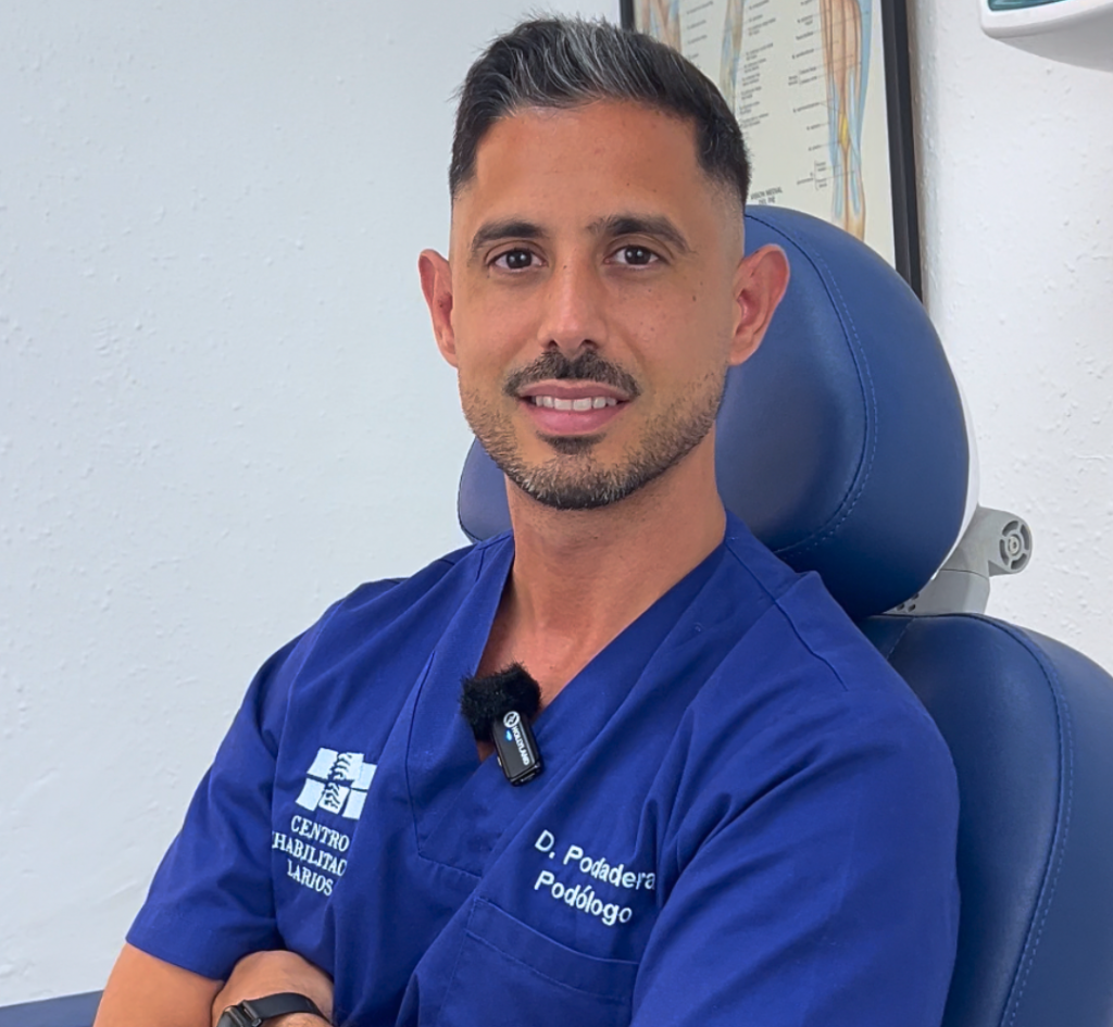 David Podadera Guerrero, podólogo